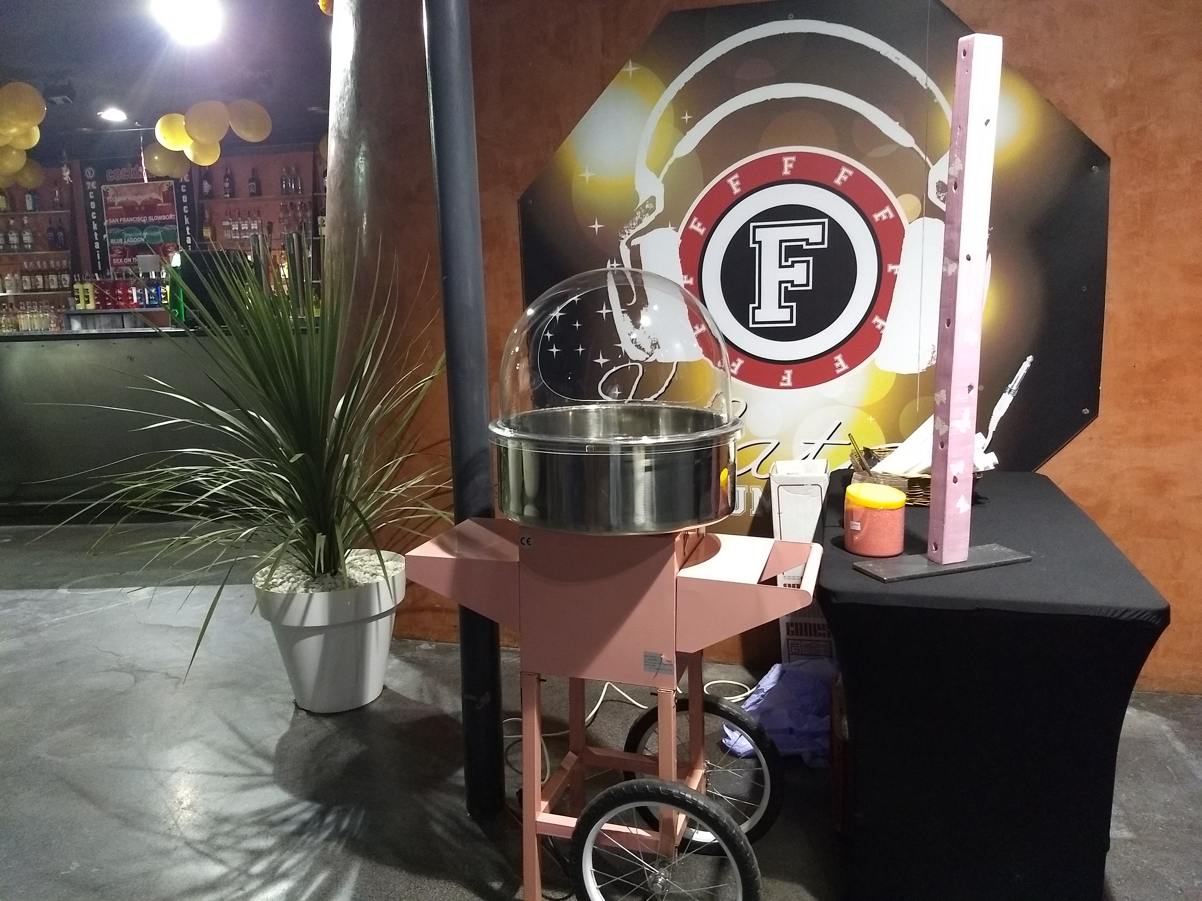 Carrito Algodón de Azúcar