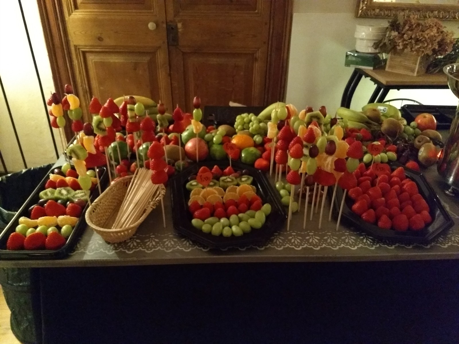 Fuente chocolate para bodas