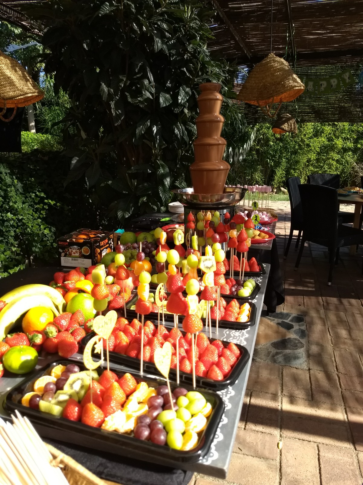 Servicio de fuentes de chocolate para todo tipo de eventos