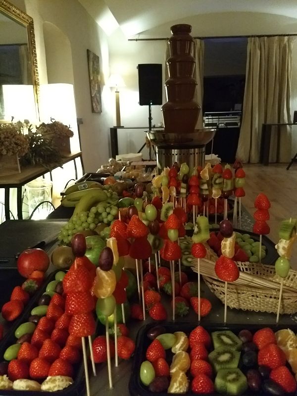 Alquiler fuente de chocolate