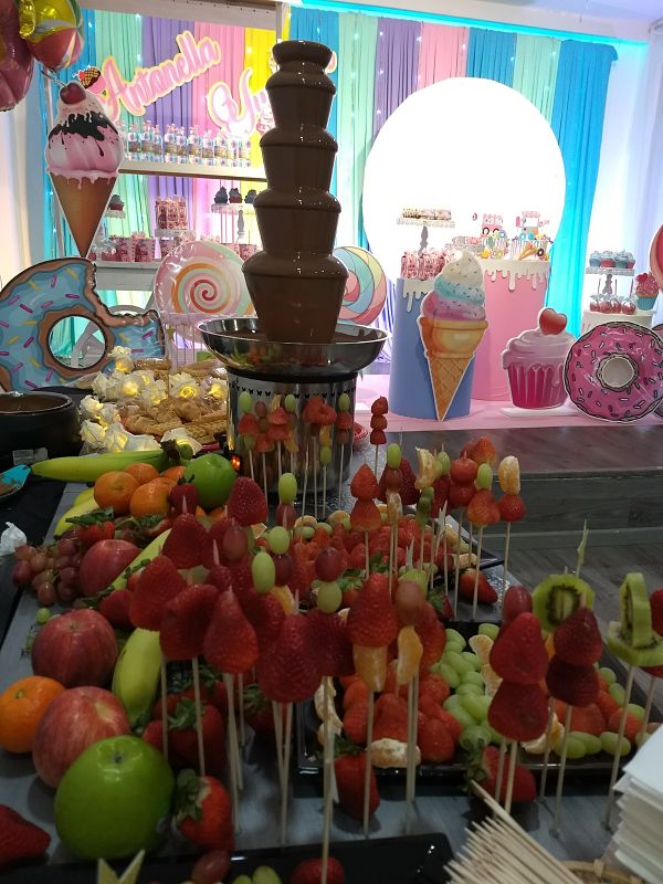 Alquiler fuente de chocolate